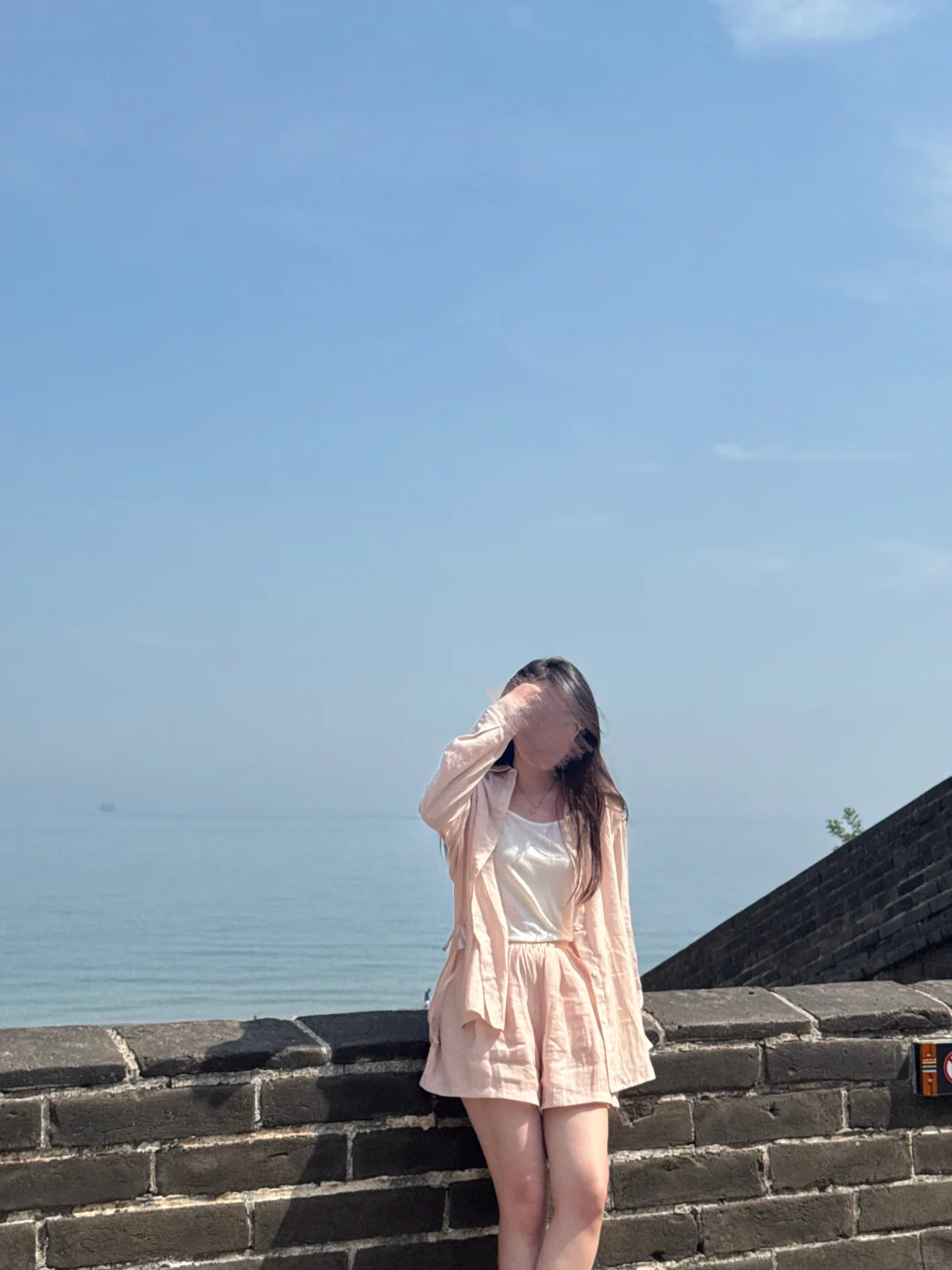 在海边的几身超满意穿搭