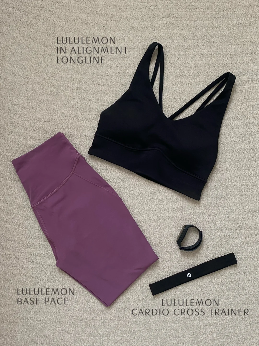 Lulu+Maia+Neiwai健身瑜伽服穿搭合集