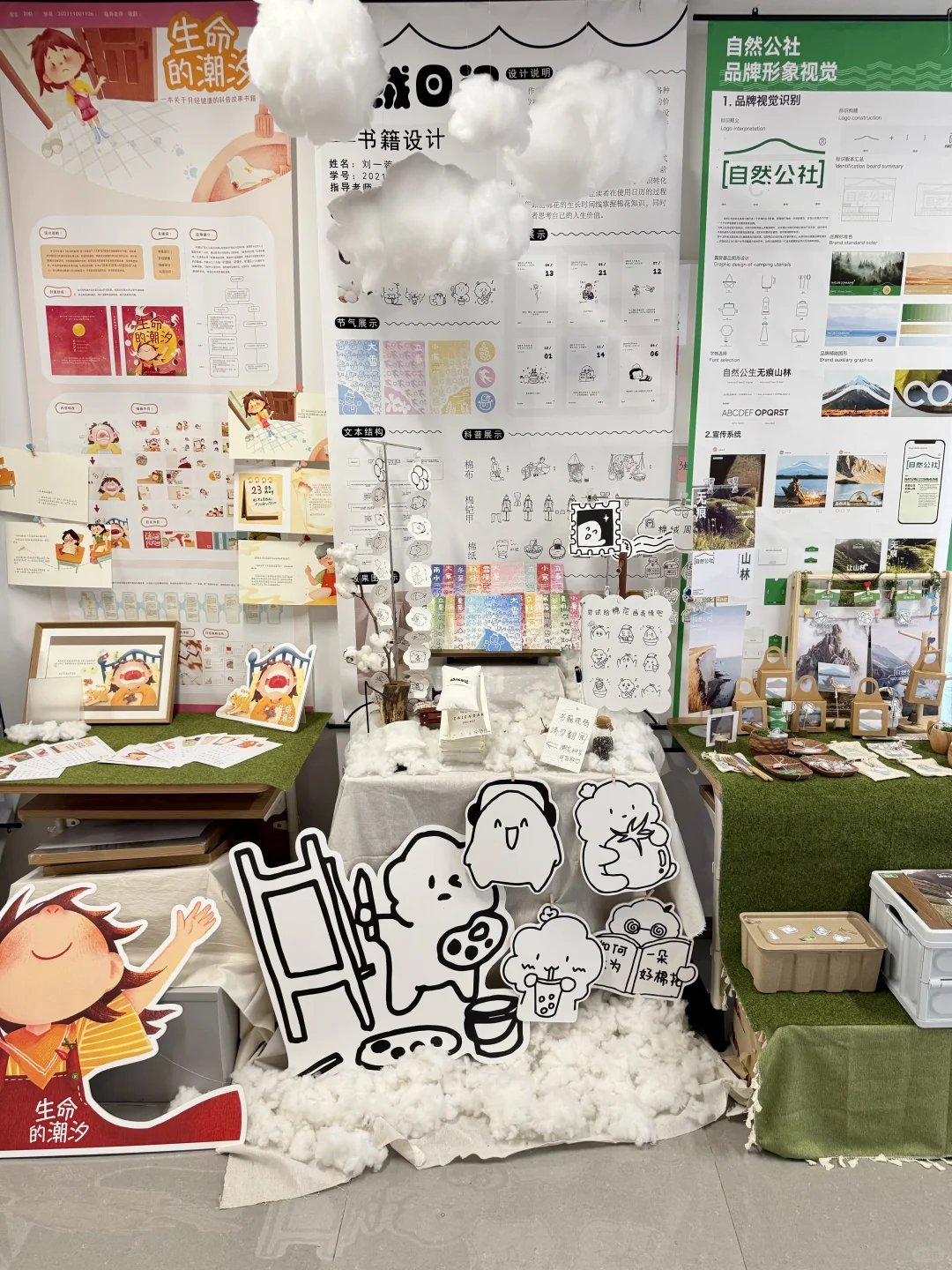 成都大学进来挨夸！毕设展真的优秀?