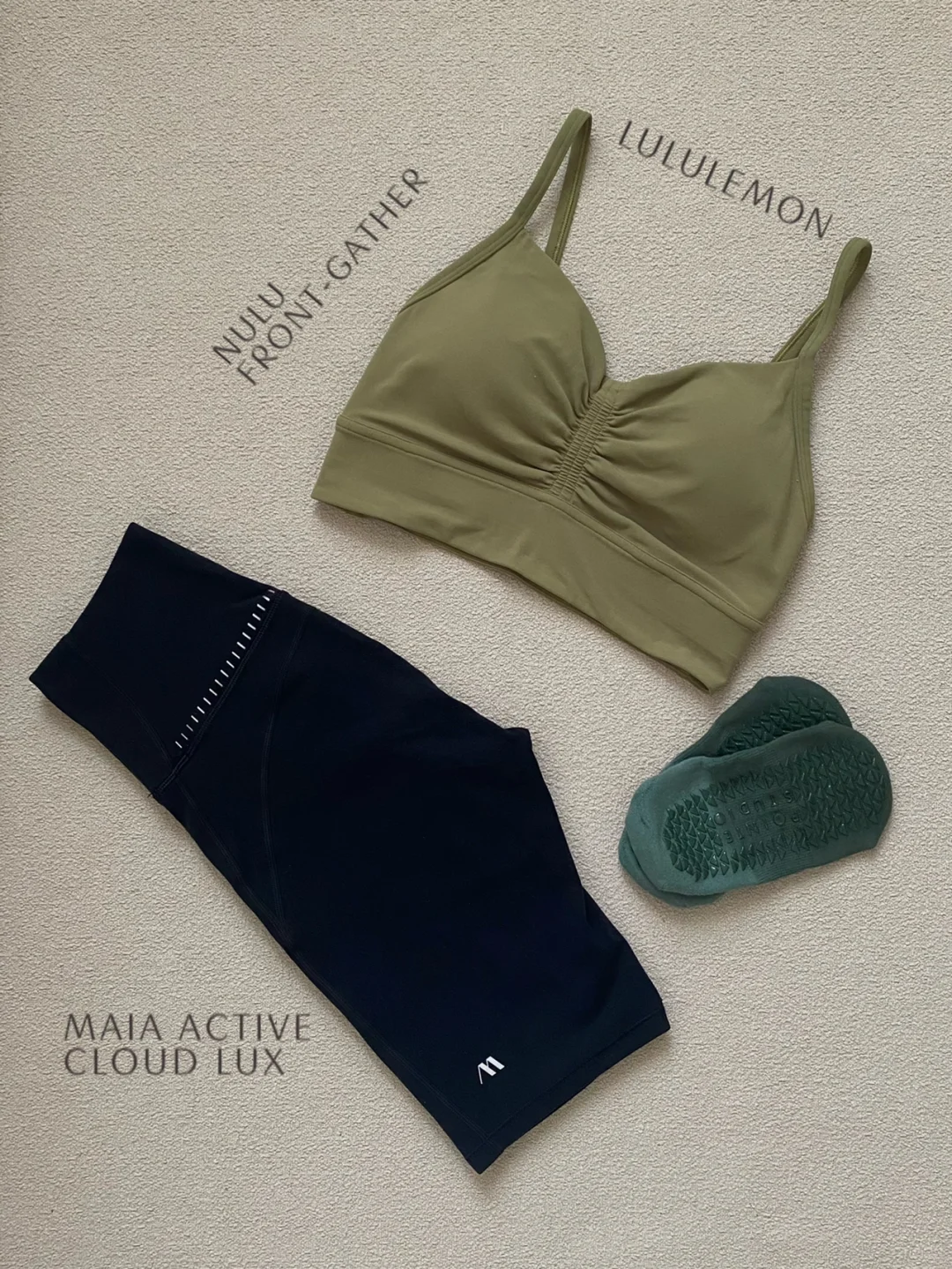 Lulu+Maia+Neiwai健身瑜伽服穿搭合集