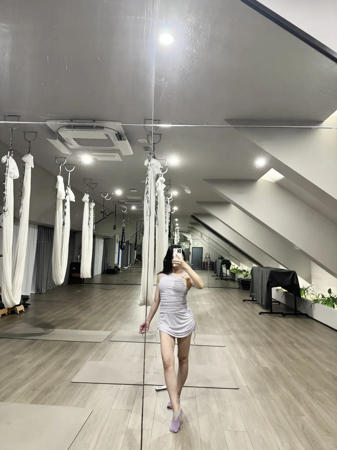 今日份普拉提女孩?温柔紫色系