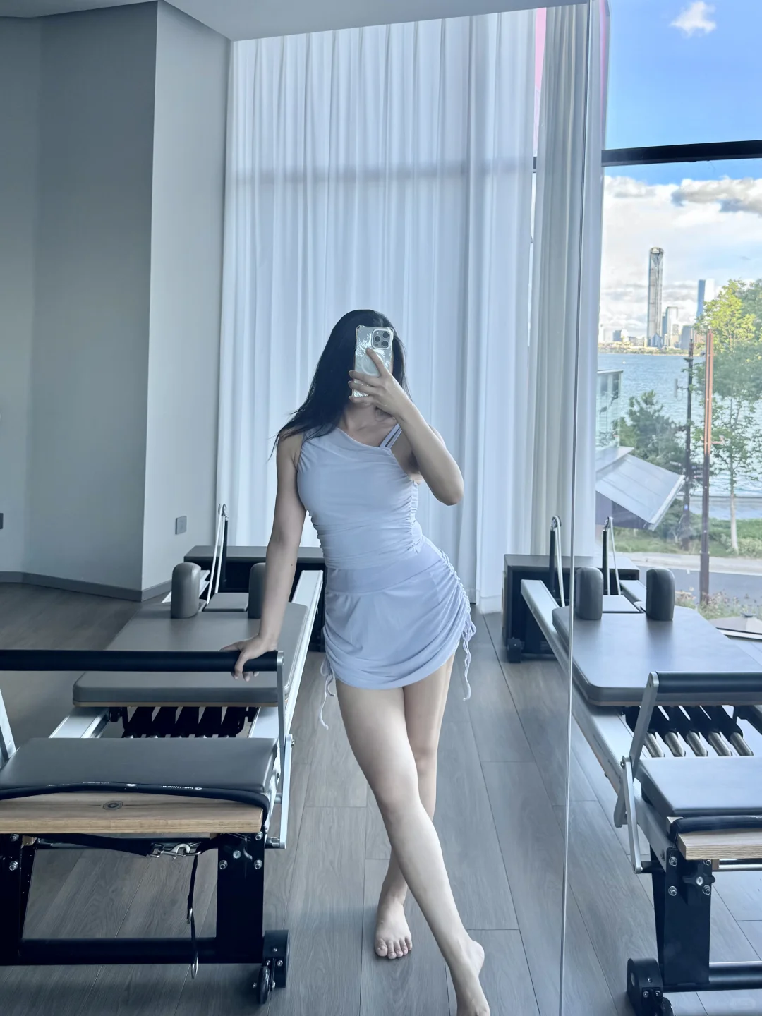 今日份普拉提女孩?温柔紫色系