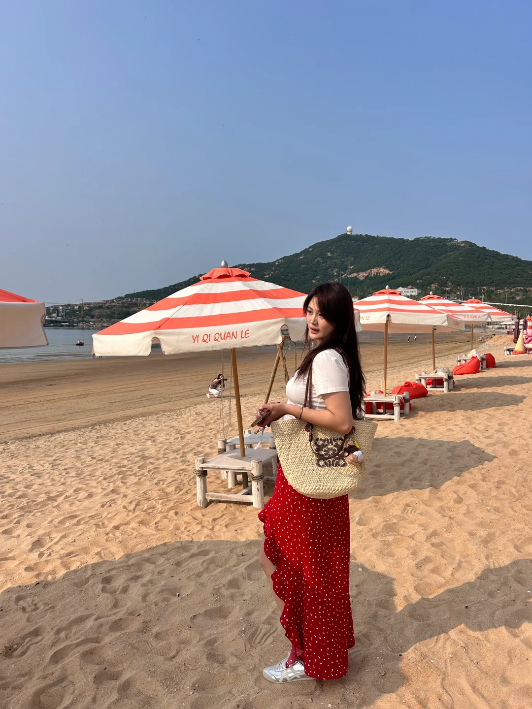178 80kg 高个子海边度假风穿搭分享?️