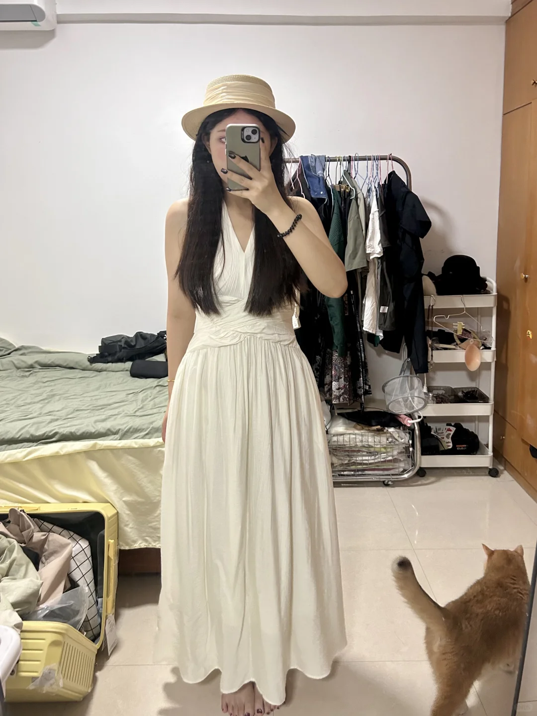 170/140斤 胖mm 度假显瘦连衣裙?