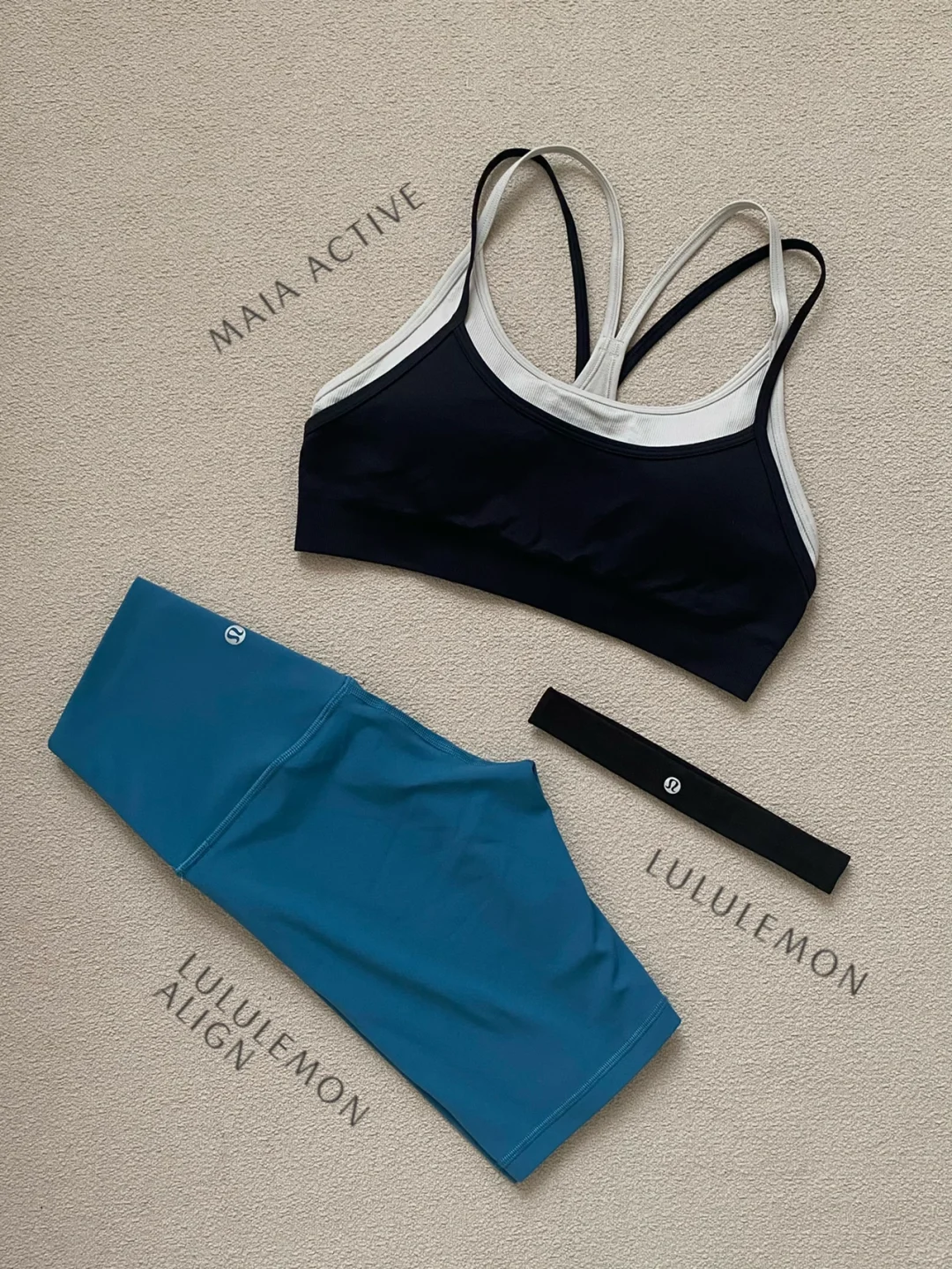 Lulu+Maia+Neiwai健身瑜伽服穿搭合集