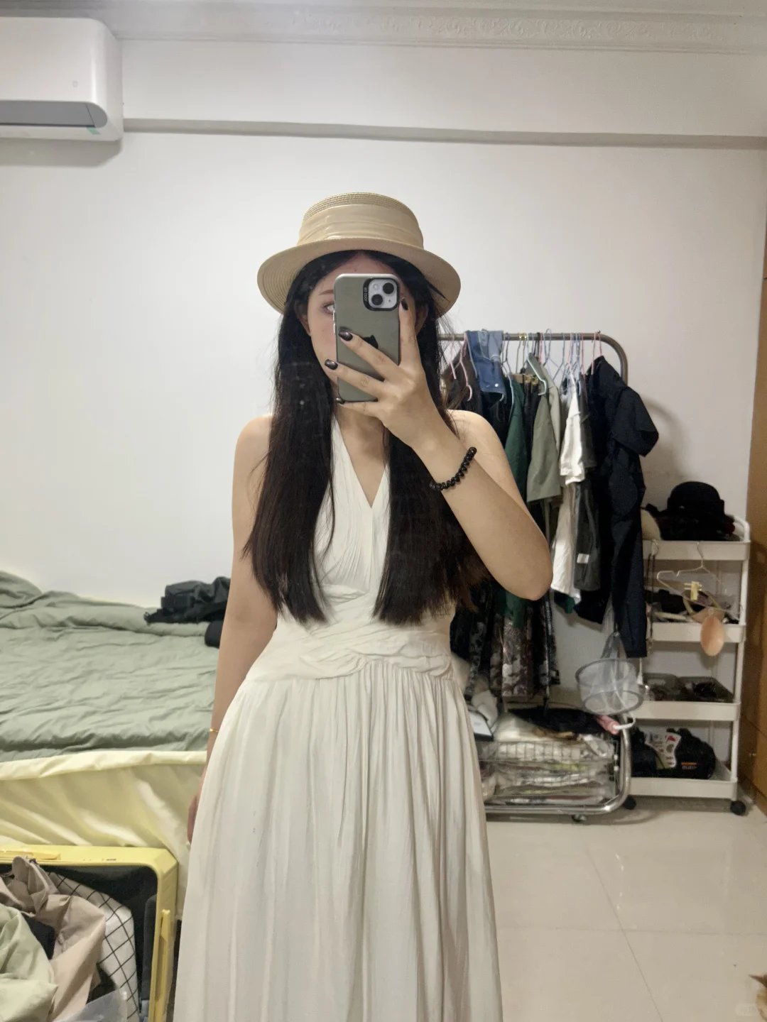 170/140斤 胖mm 度假显瘦连衣裙?