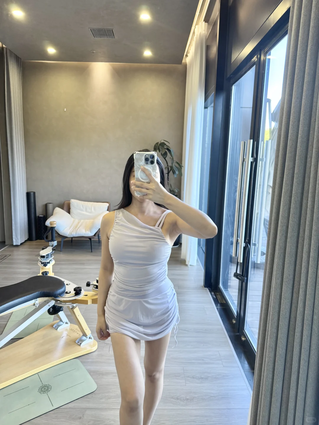 今日份普拉提女孩?温柔紫色系