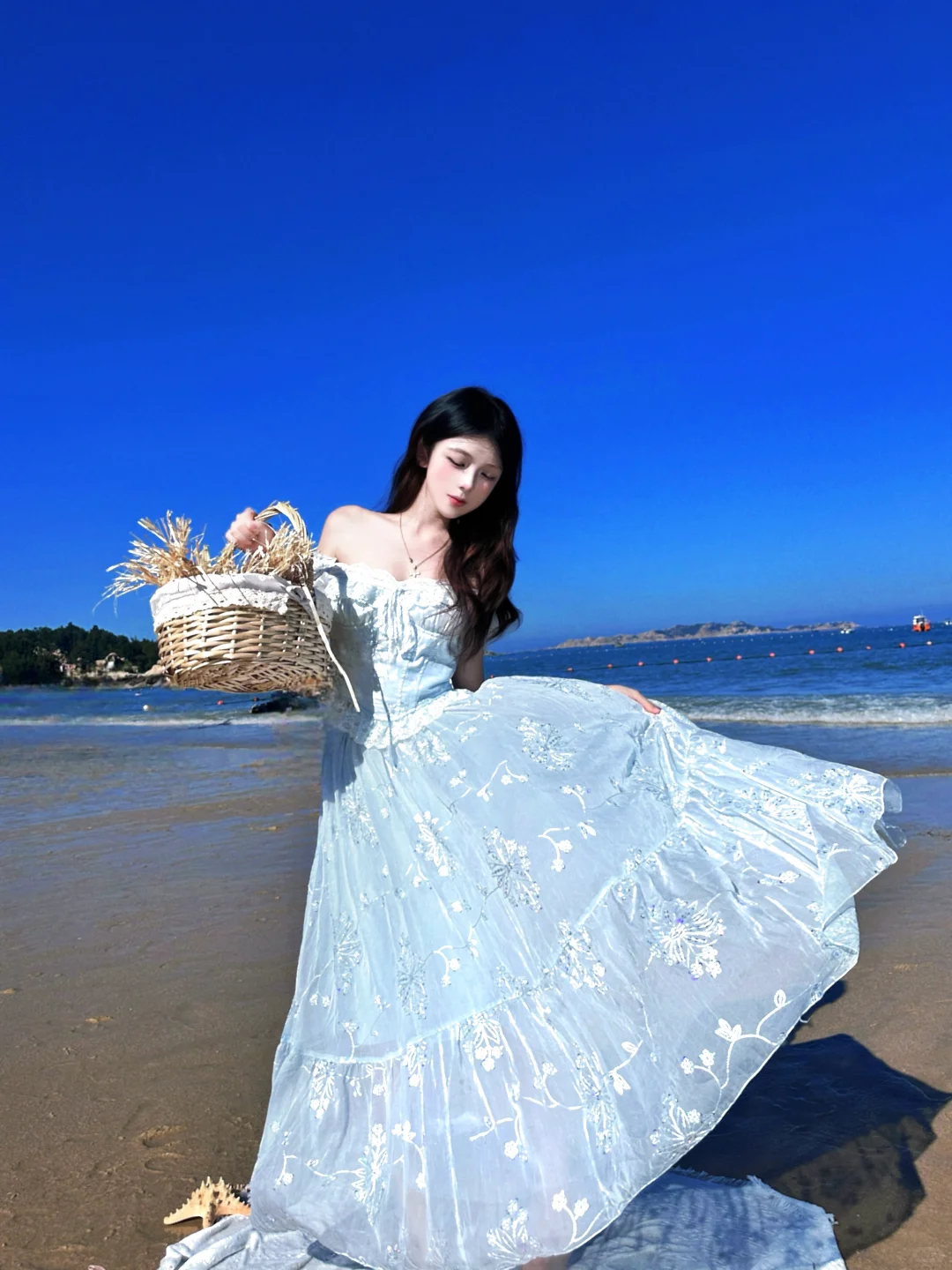 海浪是我的裙摆?