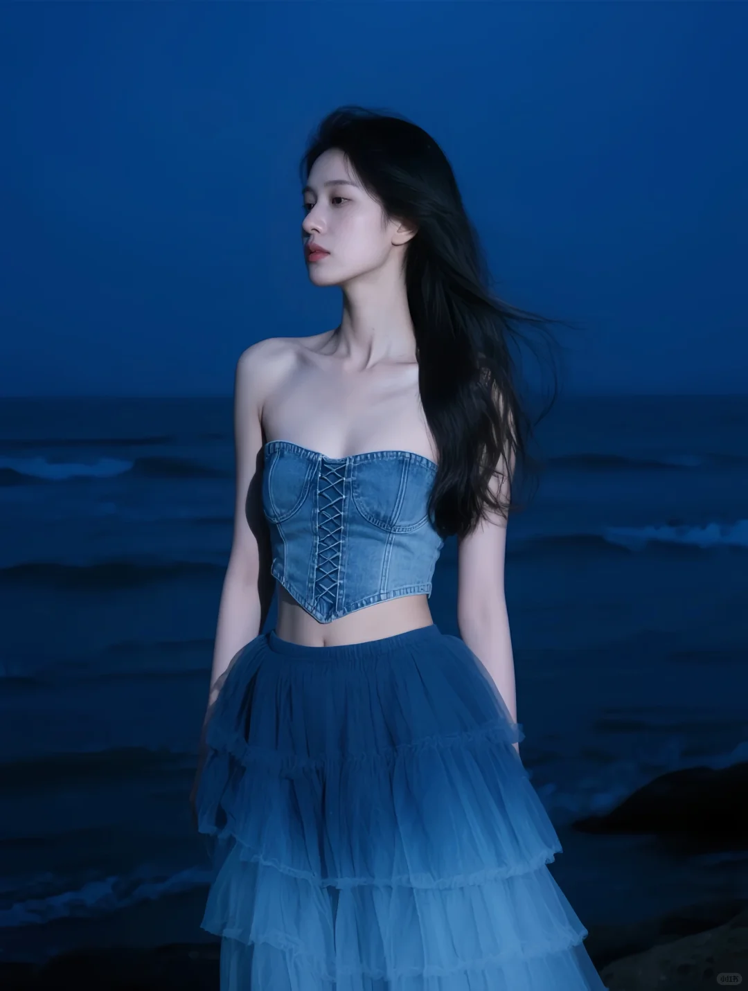 吹到海风的夜??