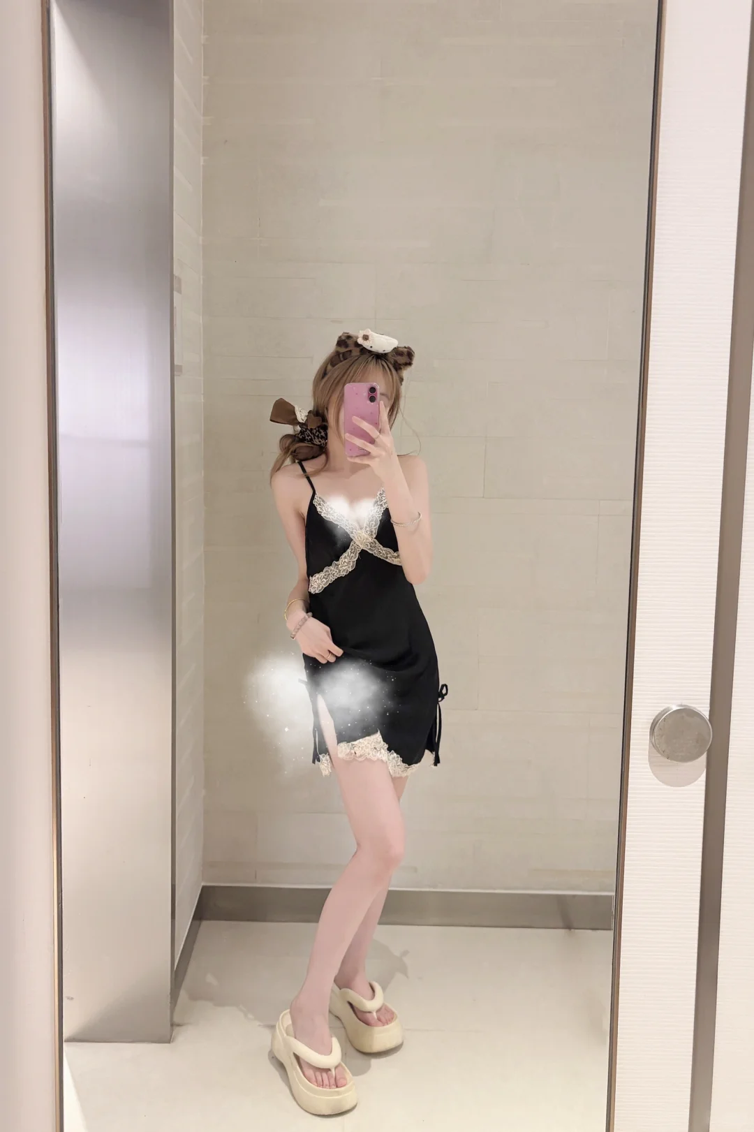 左滑上身！帮我穿上超绝法式睡裙
