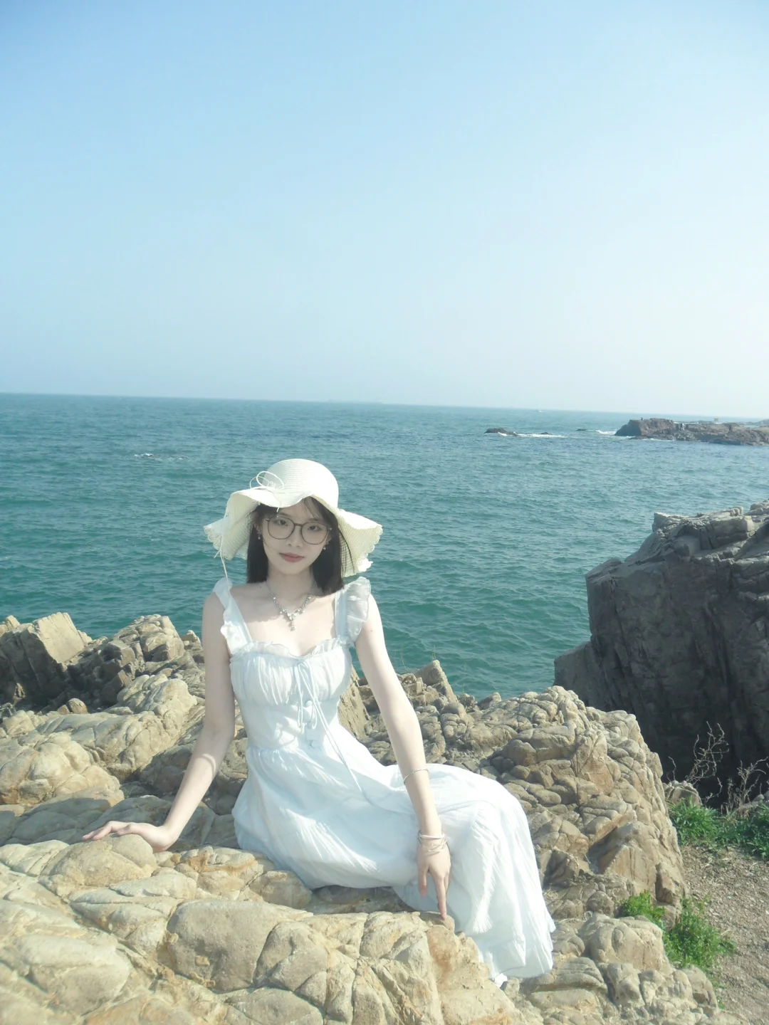 去海边别穿蓝色