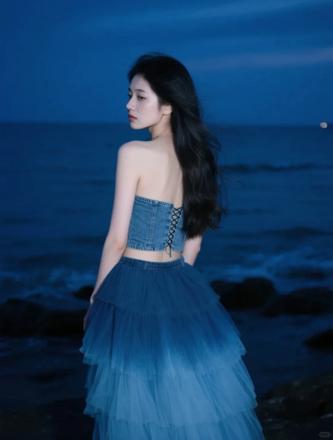 吹到海风的夜??
