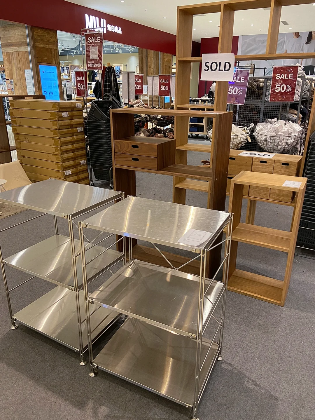 ??Muji无印良品50%折扣展销会 你去了吗？
