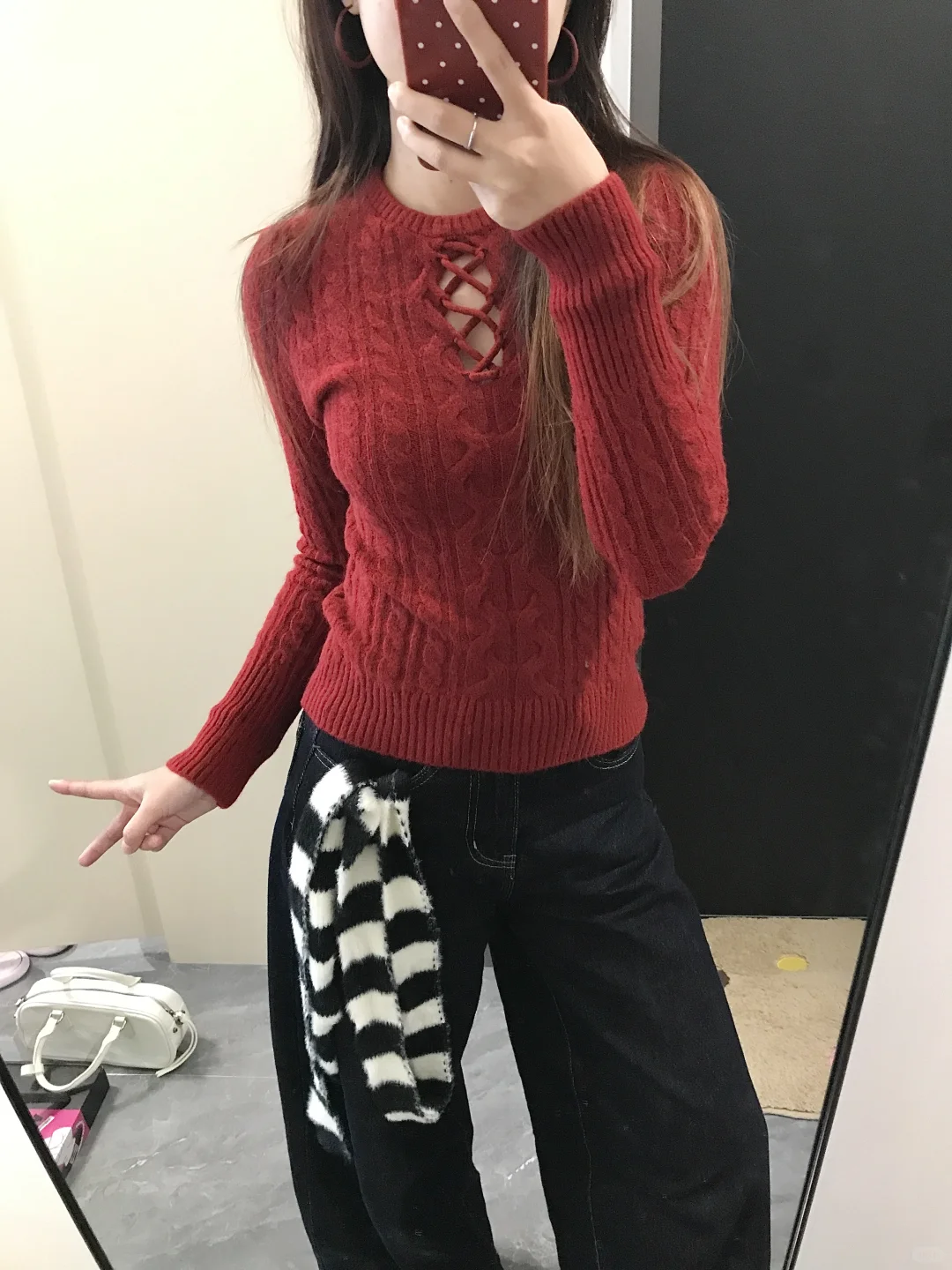 pxx我超会买?大家蹲的圣诞新年红色战衣！
