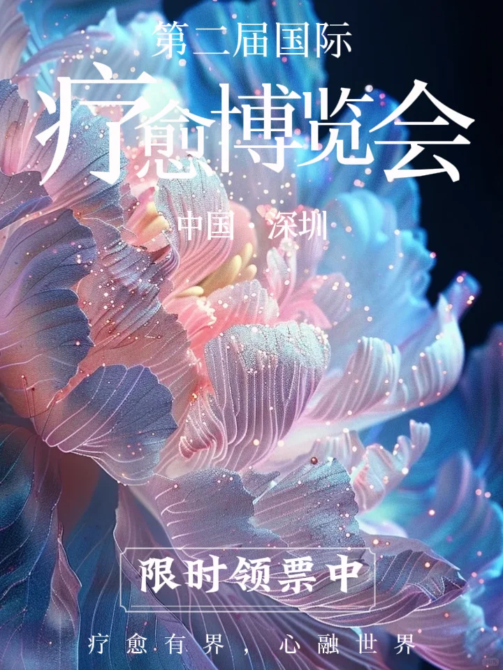 深圳第二届国际疗愈博览会?限时领票！