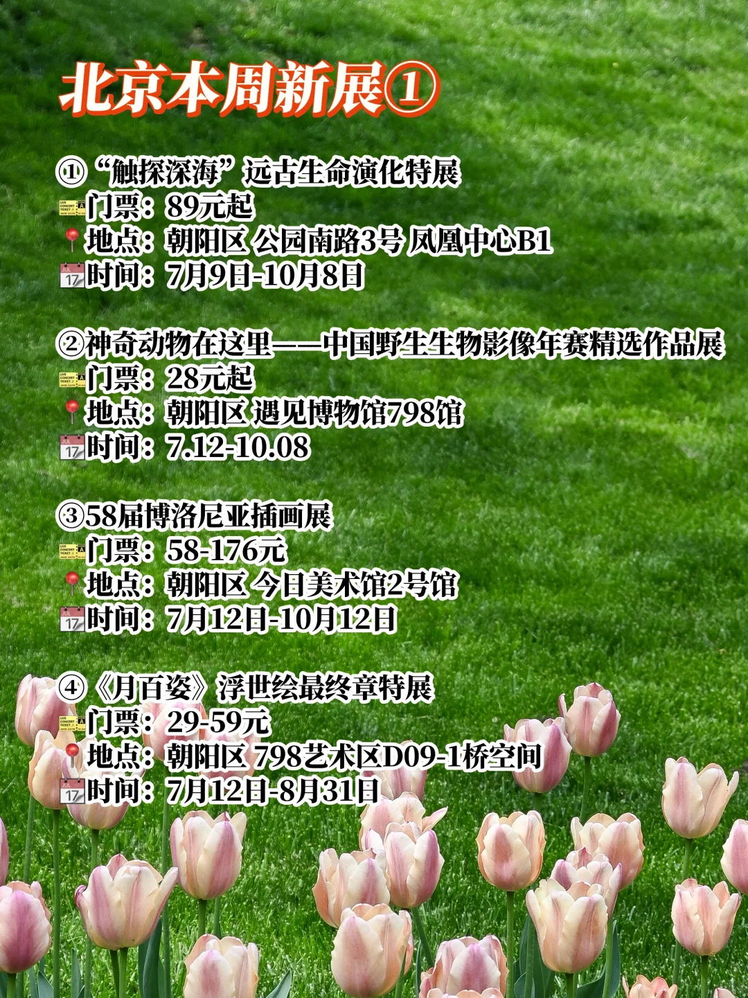 ?北京本周活动大集合?7月8-15日?