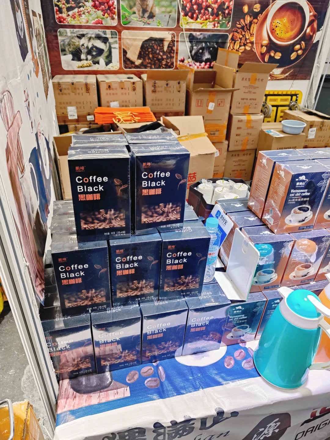 哈尔滨国际会展中心的餐饮食材展览会去了