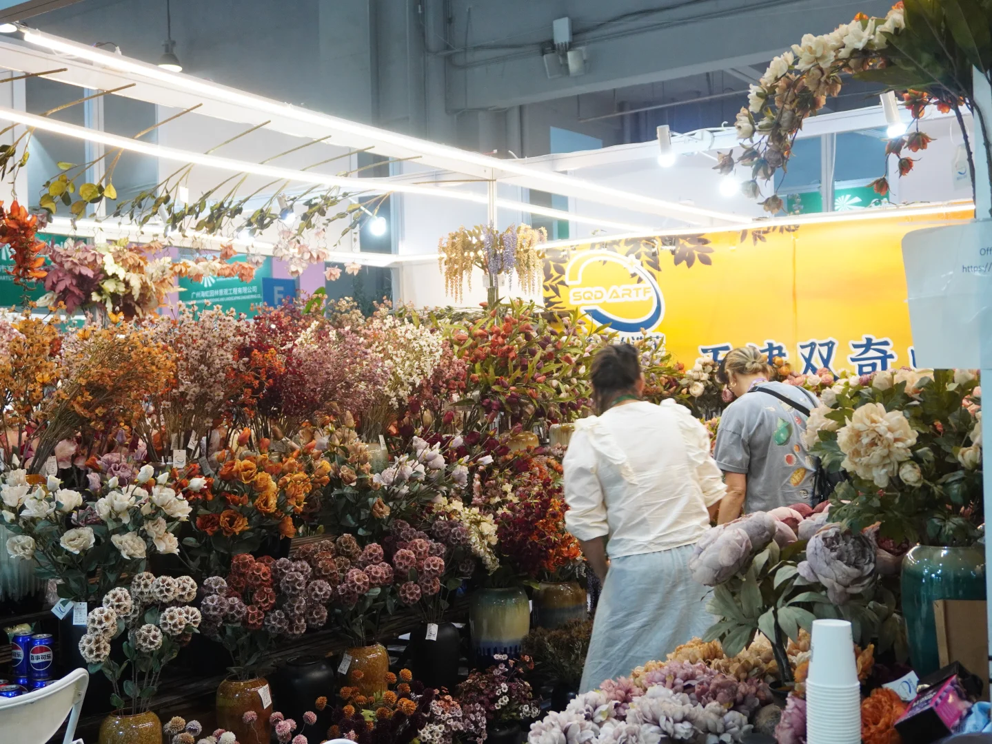 十月份秋季的工艺品展 在广州
