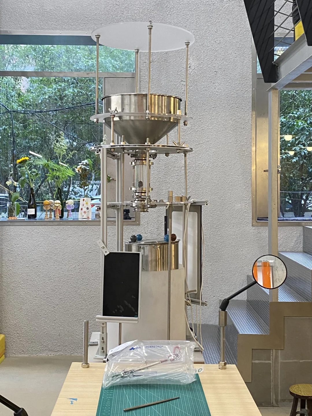 设计工作室里的摄影展