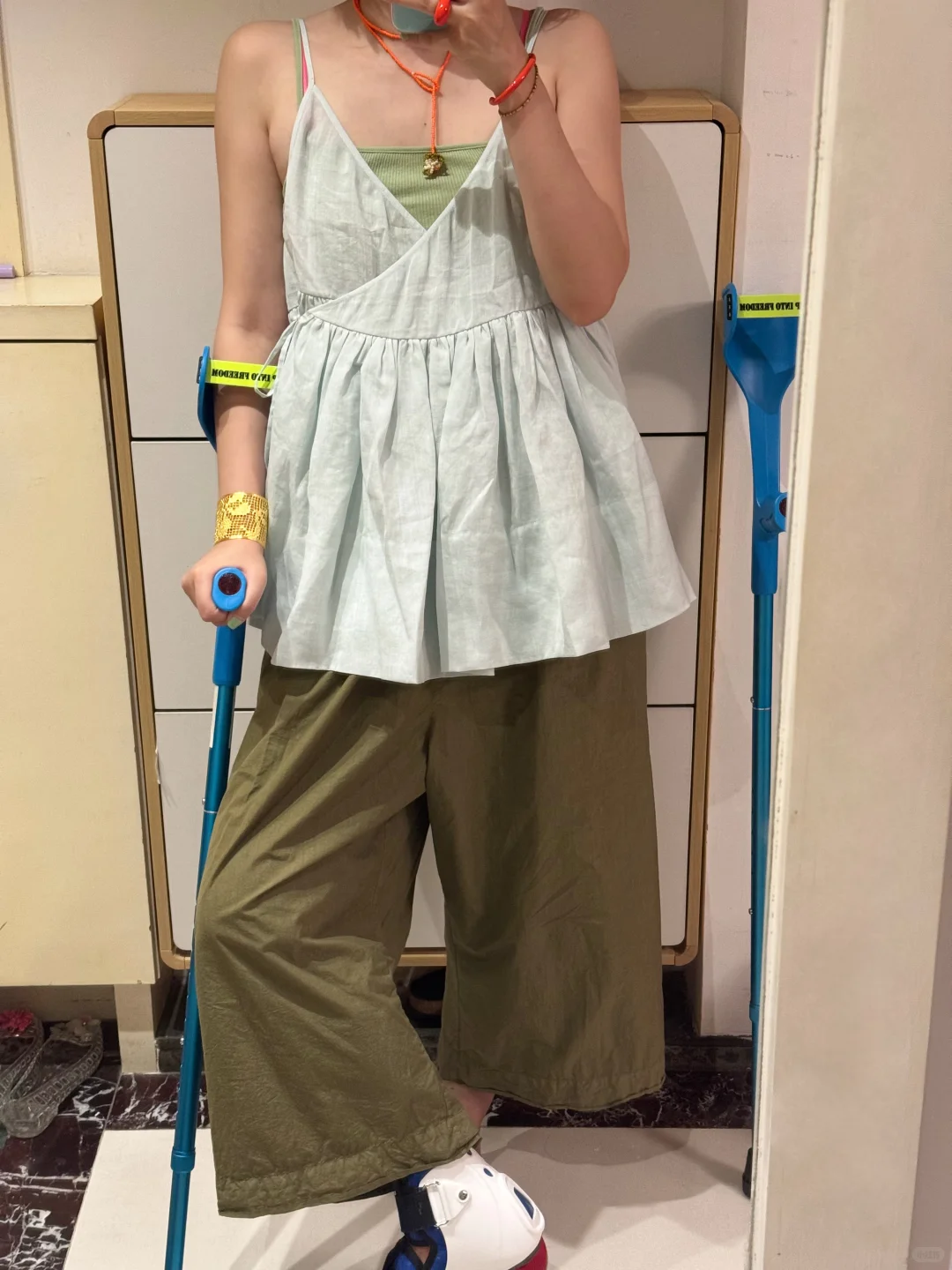 骨折姐姐的一周穿搭