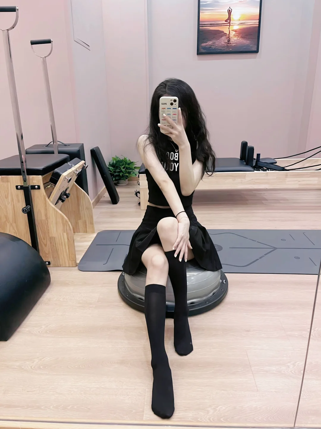 普拉提老师日常、瑜伽服OOTD