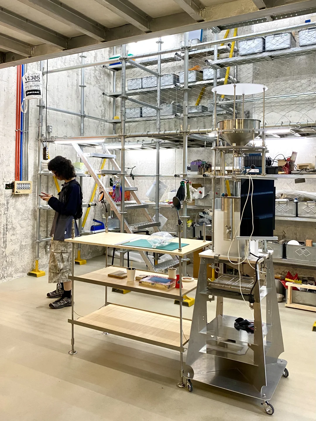 设计工作室里的摄影展