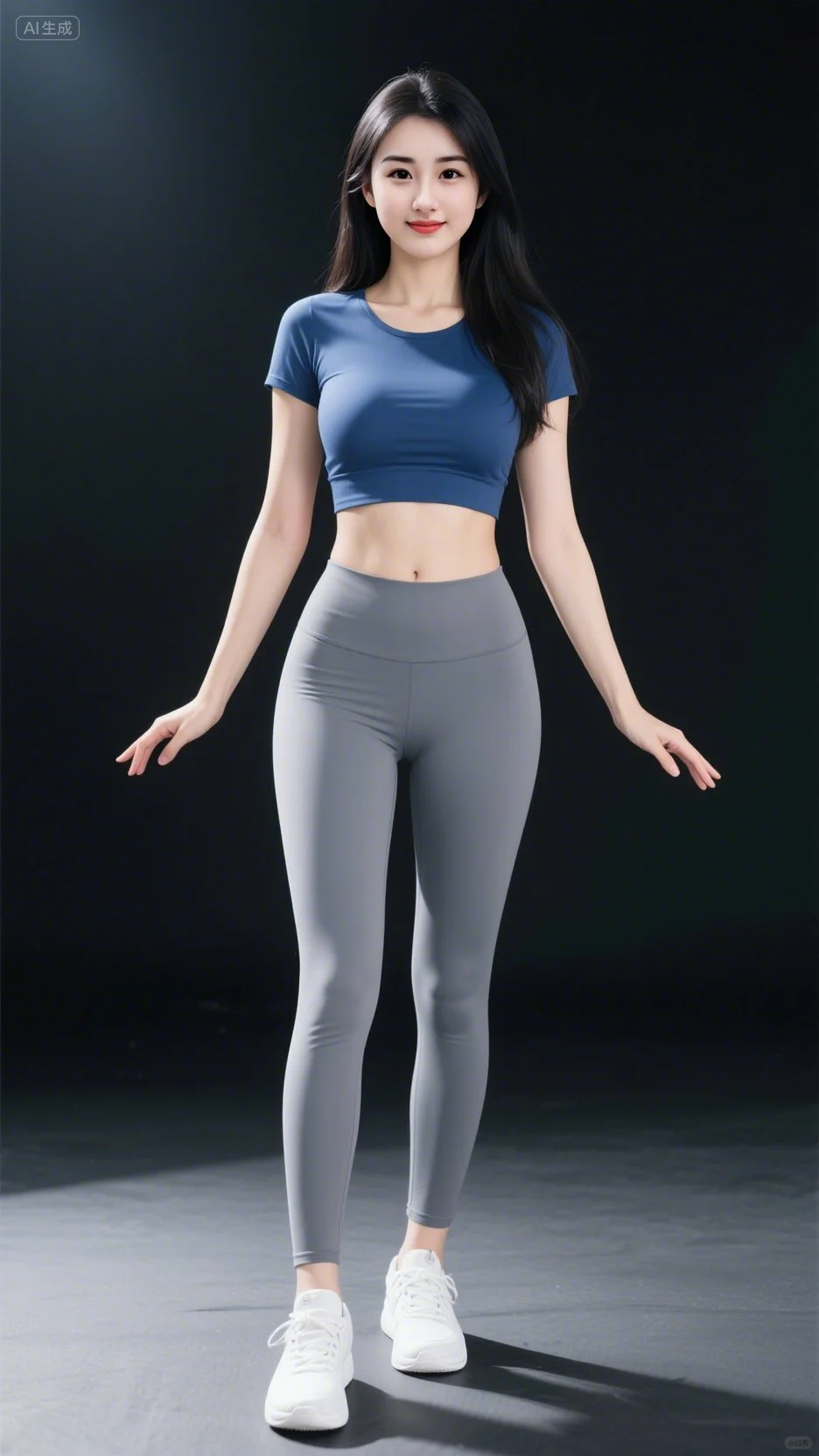 气质健身女神 有质感的瑜伽服 谁穿谁好看