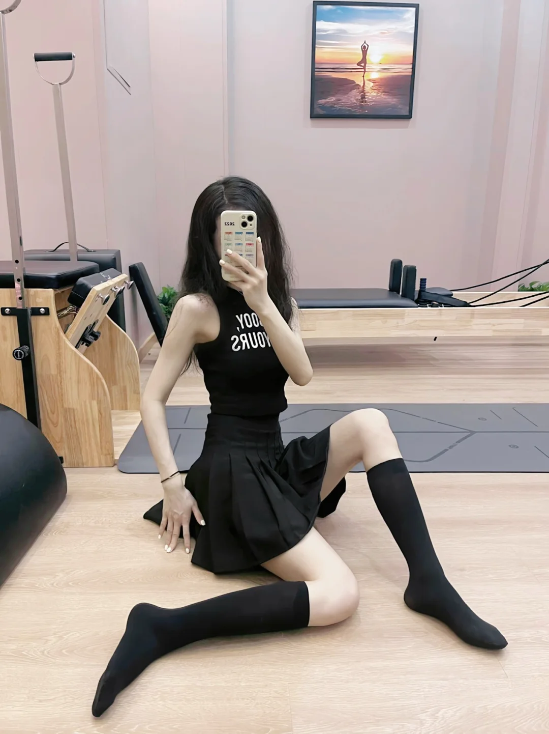 普拉提老师日常、瑜伽服OOTD