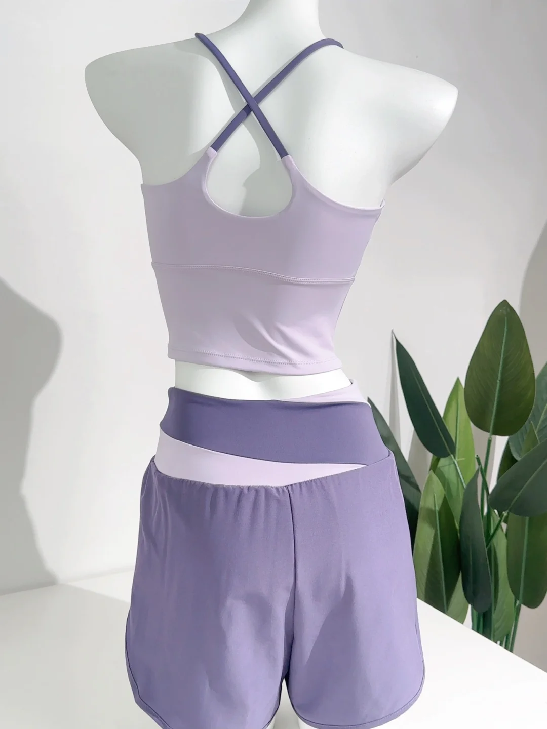 ????紫色瑜伽服yyds！23?随便入了件