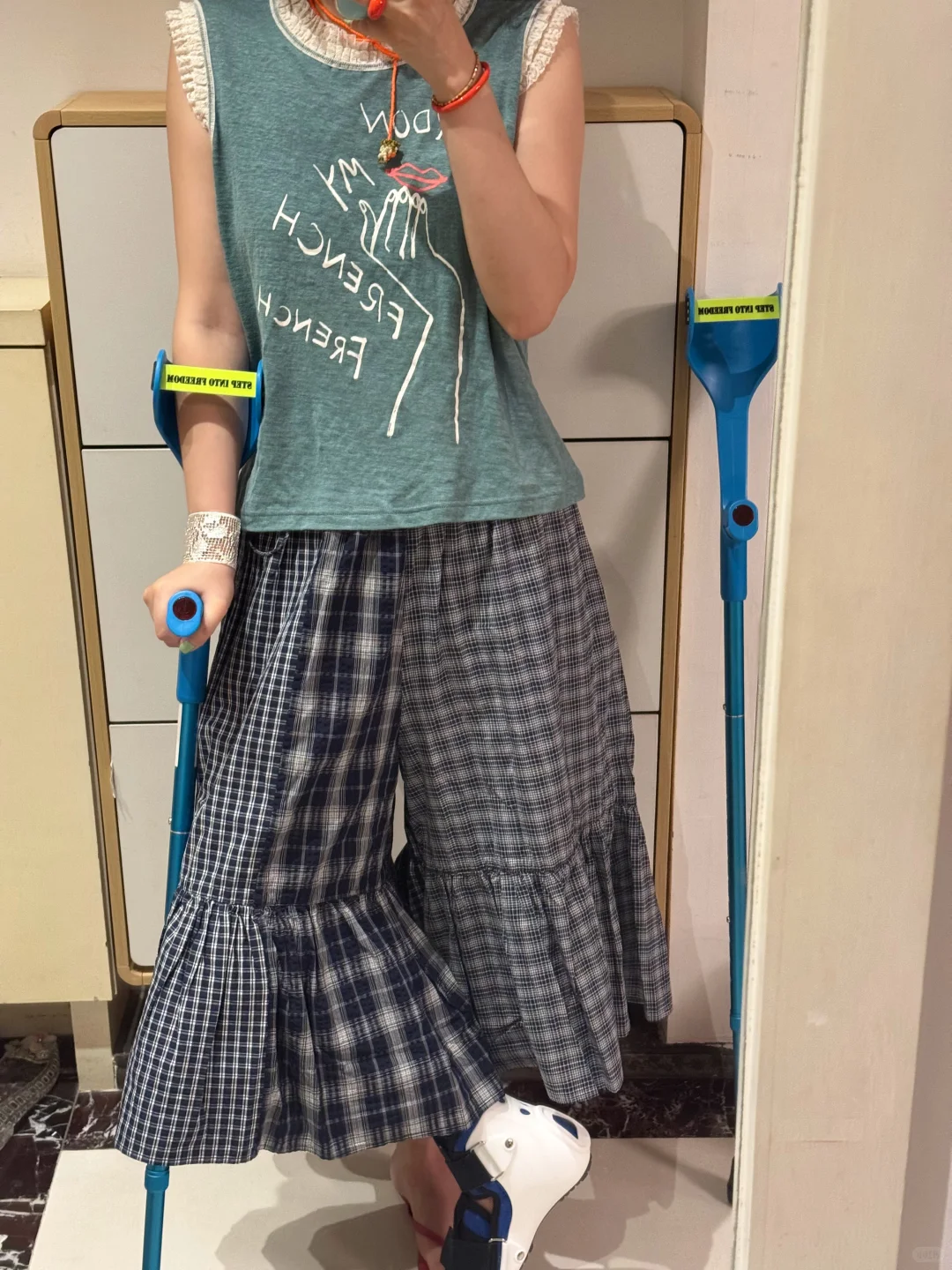 骨折姐姐的一周穿搭