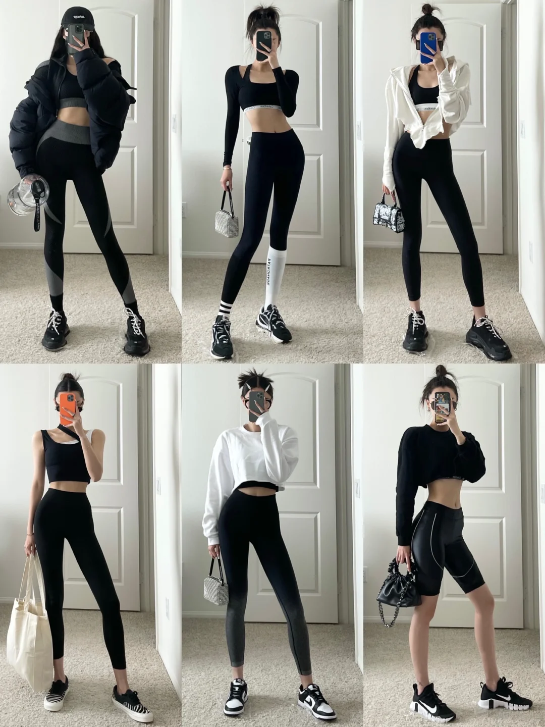 买健身服真的会上瘾！我的100套健身穿搭分享