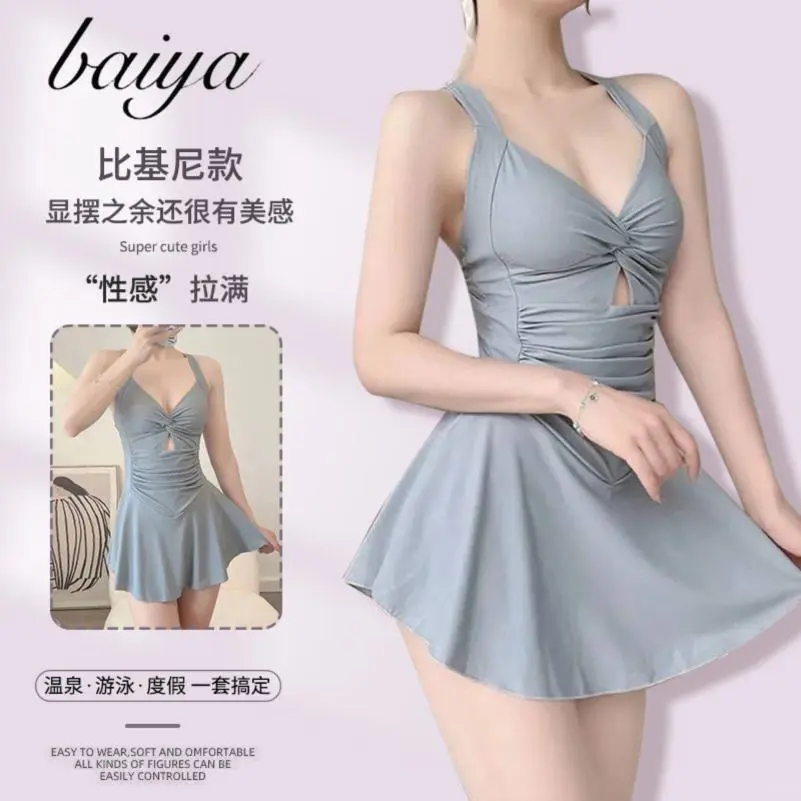 绝美泳衣分享?小胸显瘦纯欲风绝绝子