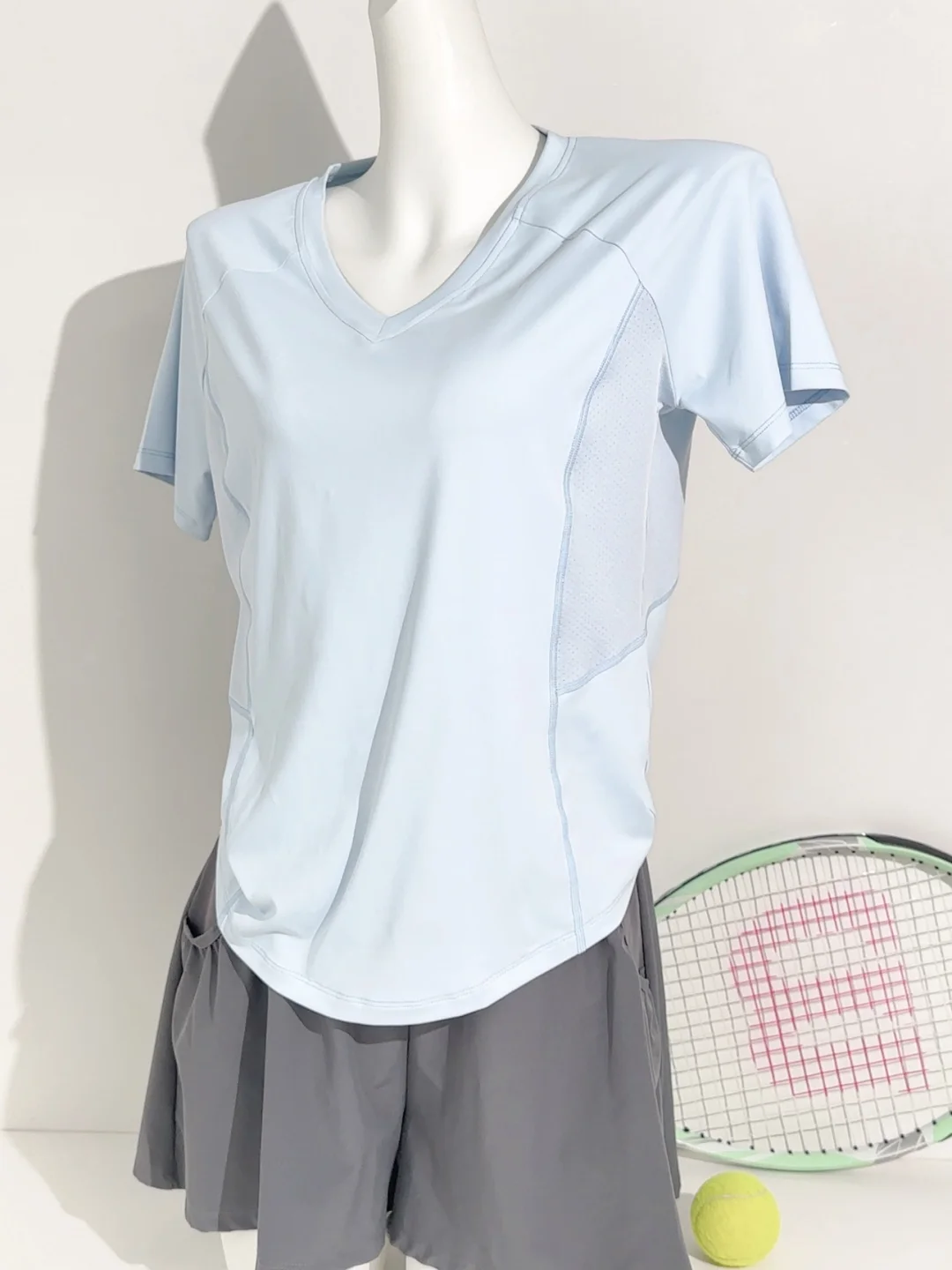 ?瑜伽服｜V领短袖真的太舒服了！29?谁懂！