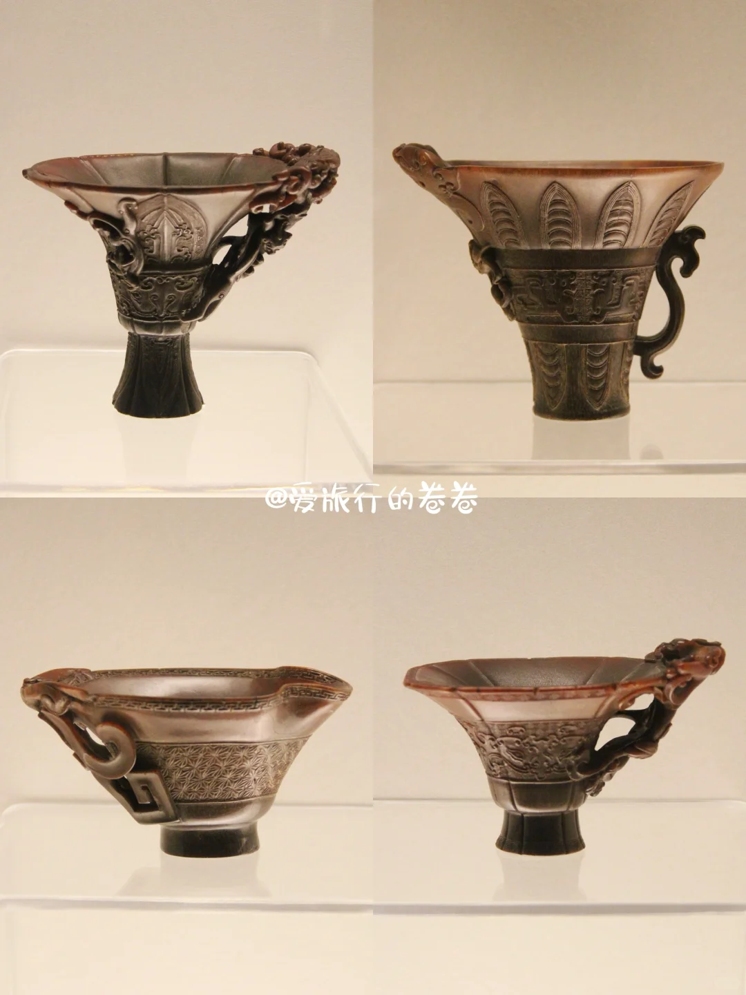 上博古犀珍献展?非常稀有的犀角器合集