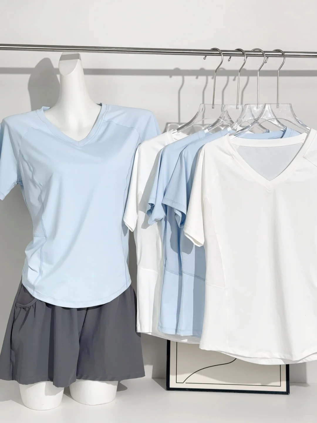 ?瑜伽服｜V领短袖真的太舒服了！29?谁懂！