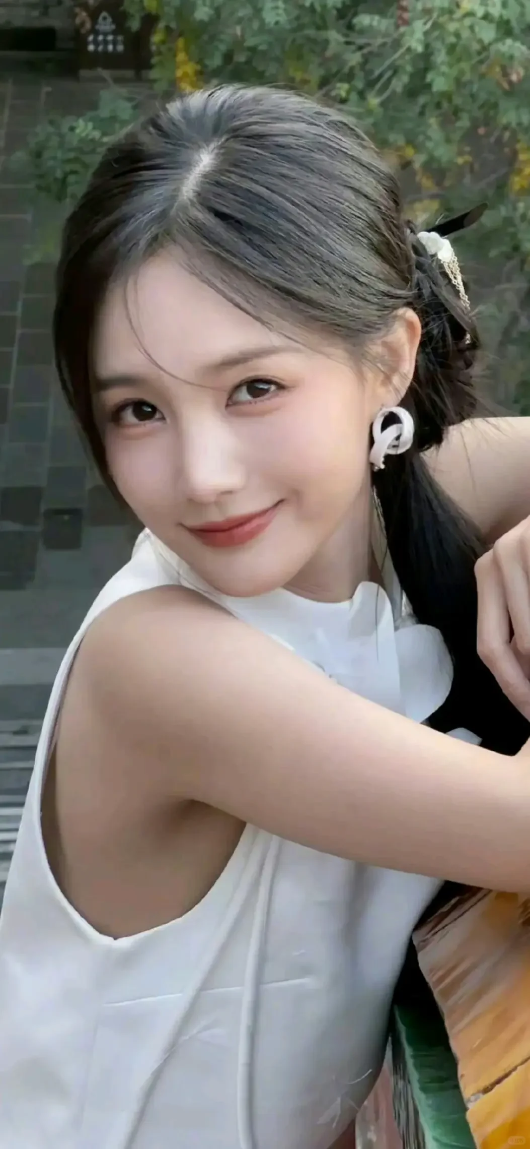 李一桐，完美的身材比例，轻熟少女感