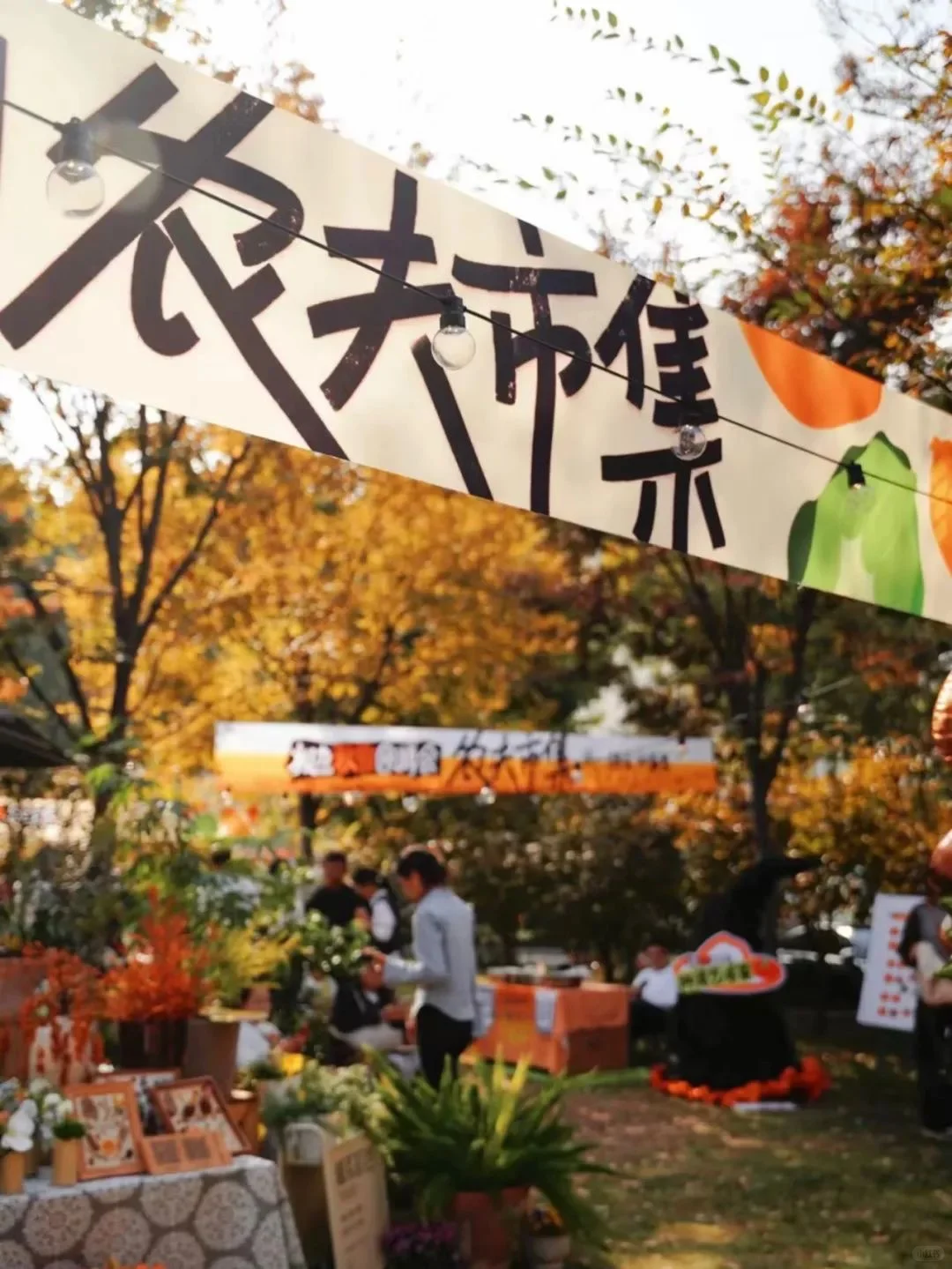 秋日游园会?农夫市集?用心对待每一次收获
