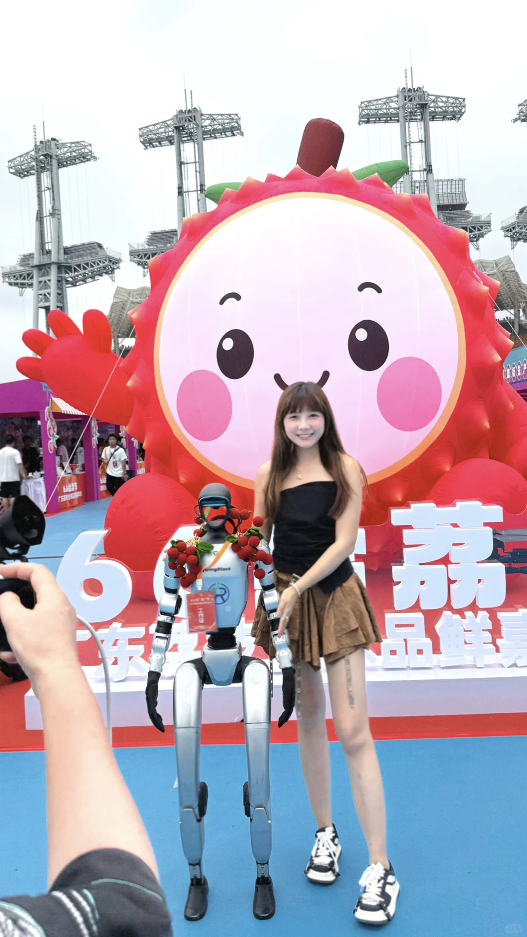 今天来海心沙参加 6·6 给“荔”节