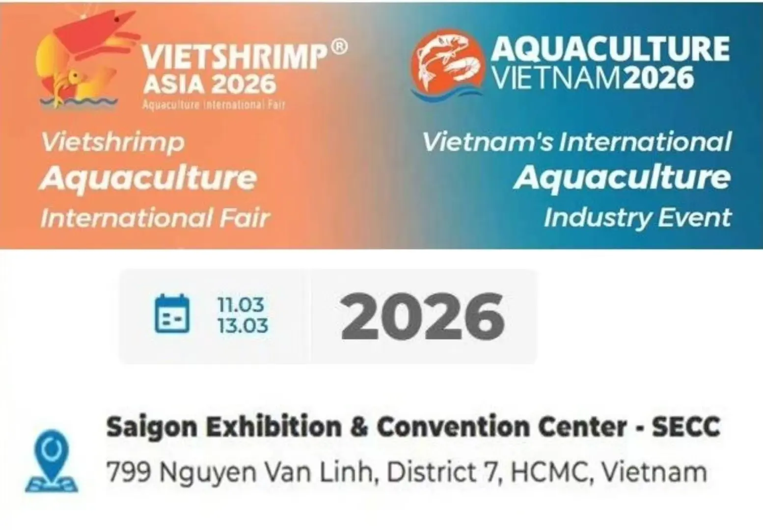 VietShrimp与Aquaculture Vietnam同期举办
