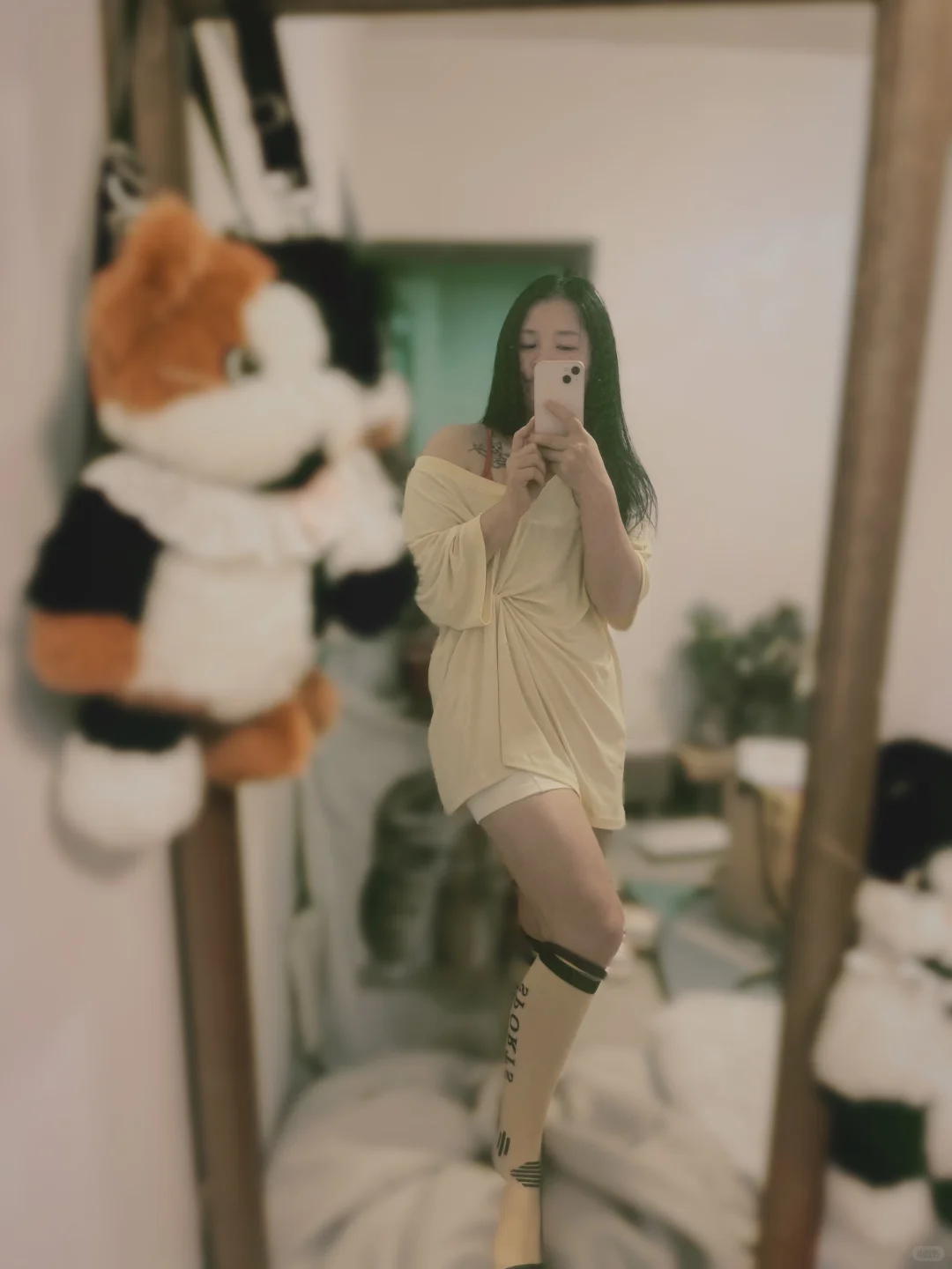 哇，被投诉说不着瑜伽服，站着上课不重视
