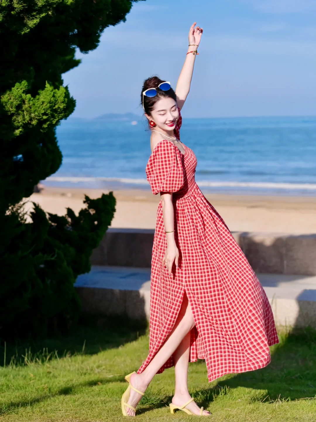夏日海边ootd♥️这也太好看了吧~