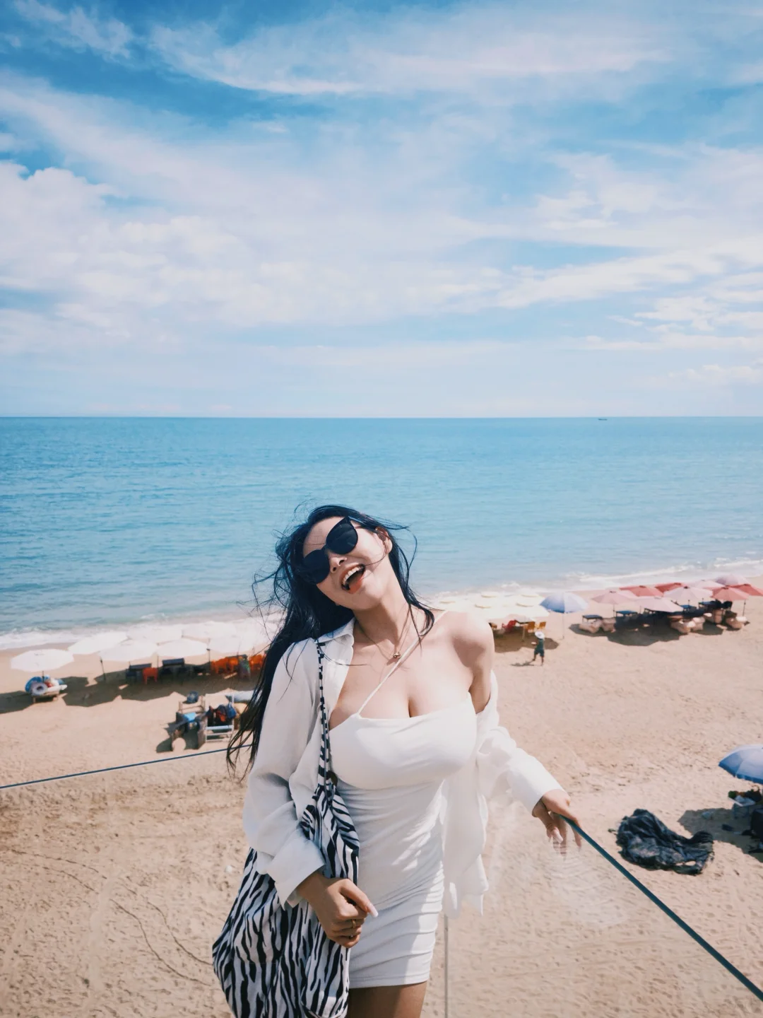 日常ootd、海边的快乐
