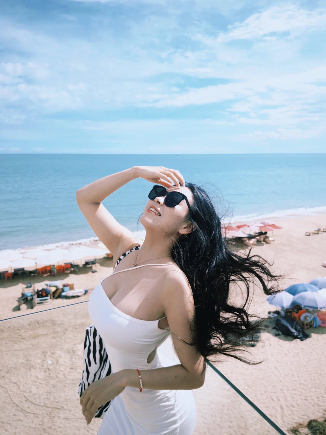 日常ootd、海边的快乐
