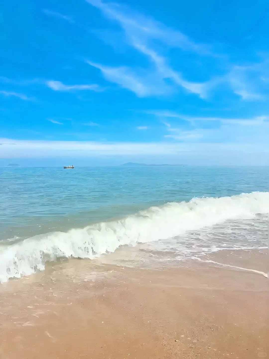 这个?来海边好出片～