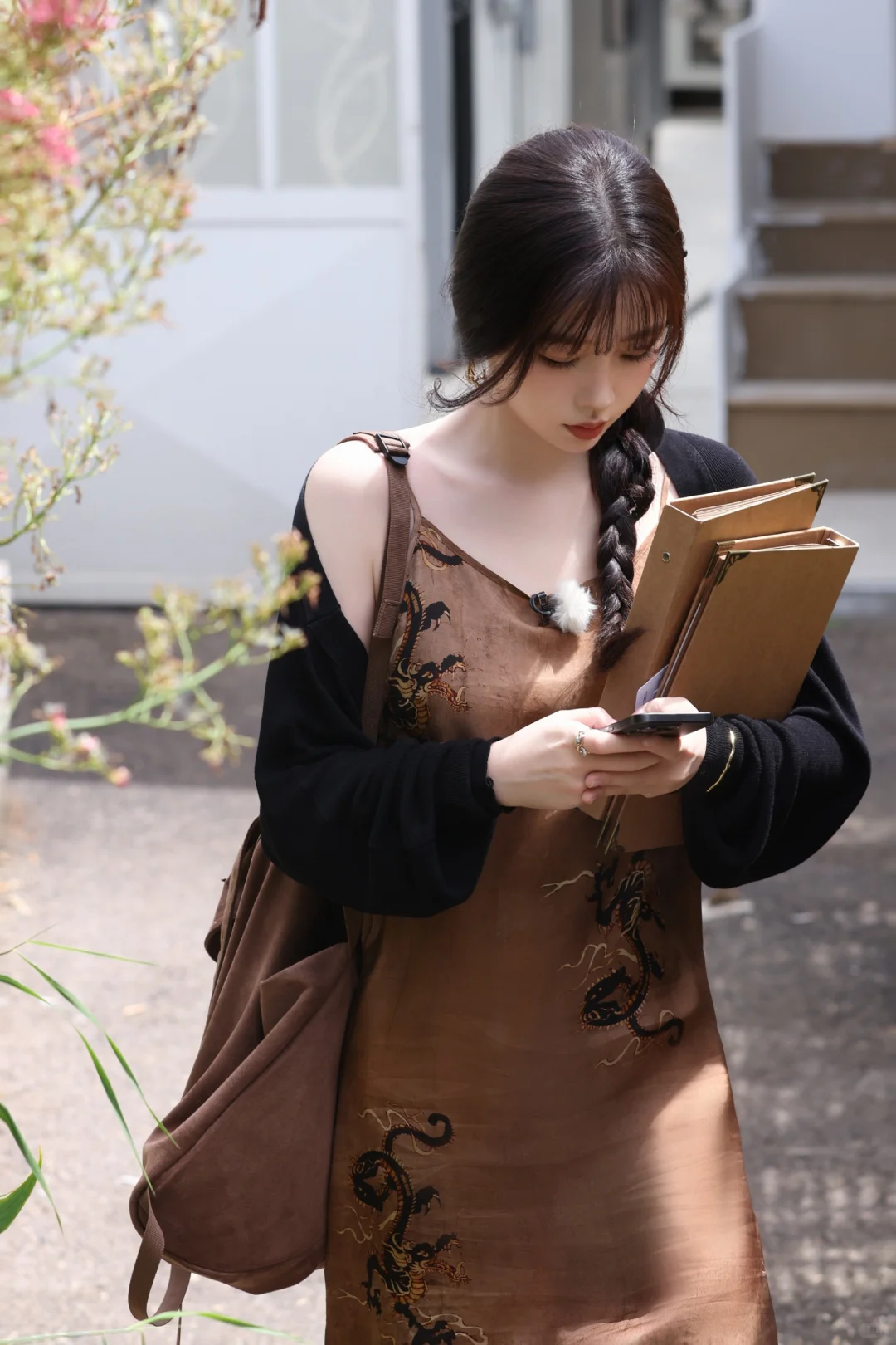 满满的人妻感，家欣太漂亮啦