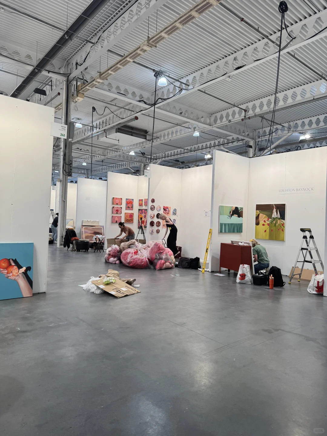 多伦多艺术品交易会Artist Project 布展