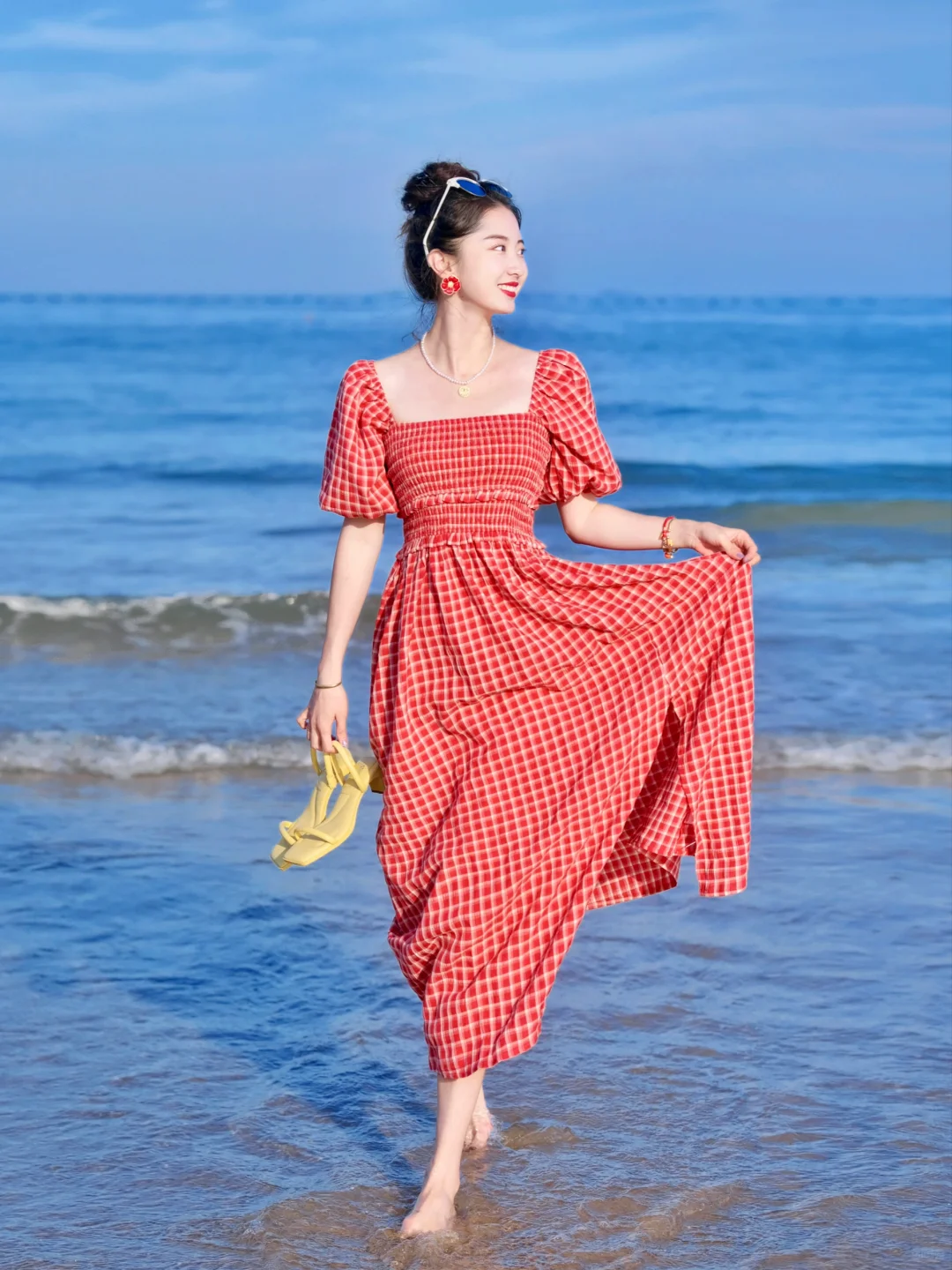 夏日海边ootd♥️这也太好看了吧~