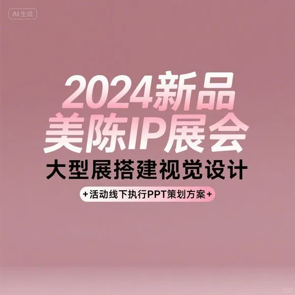 2024美陈IP展·视觉设计·线下执行方案