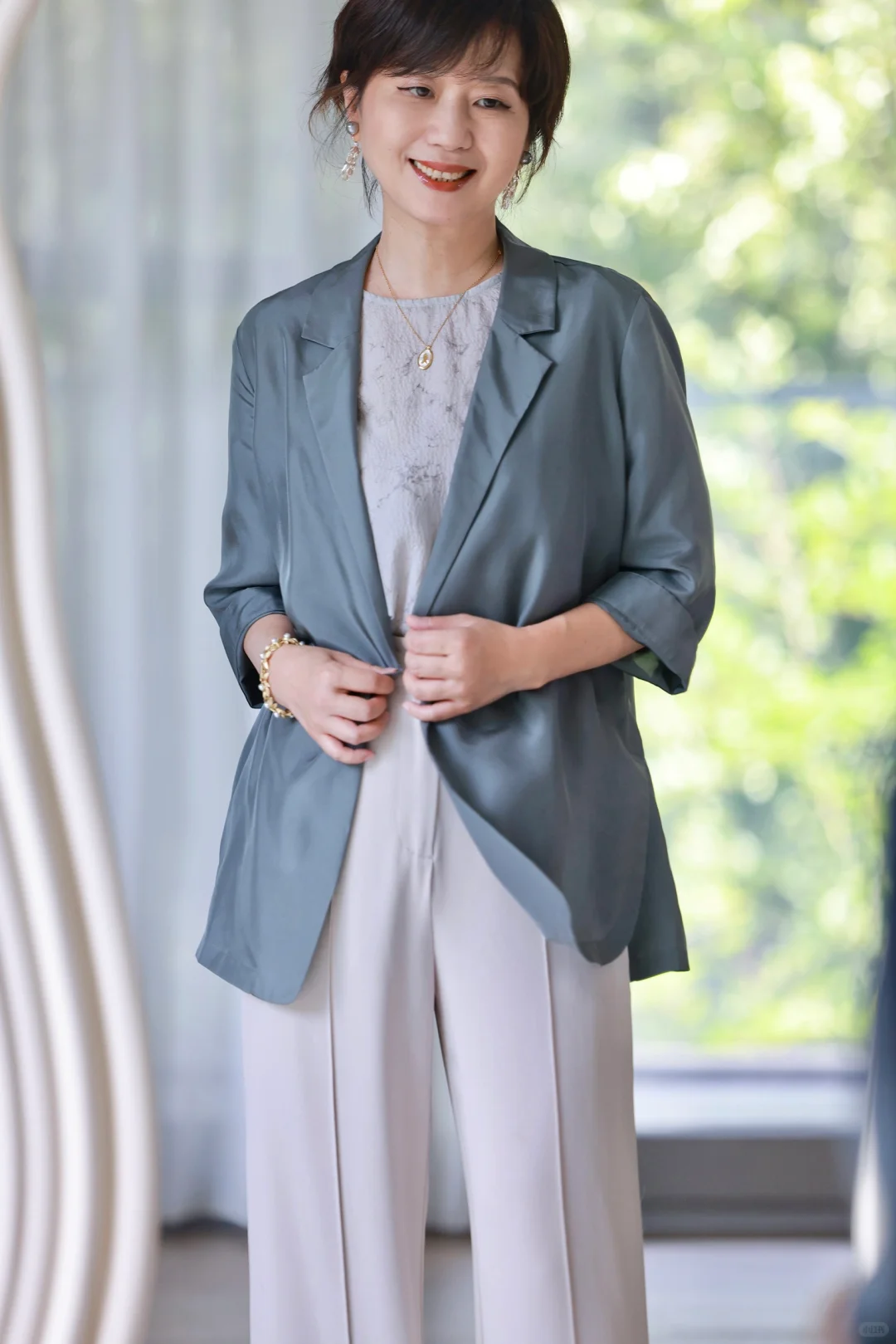 熟女OOTD｜穿上感到全身放松，却全身充满精神
