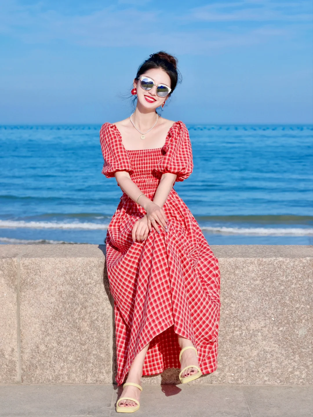 夏日海边ootd♥️这也太好看了吧~